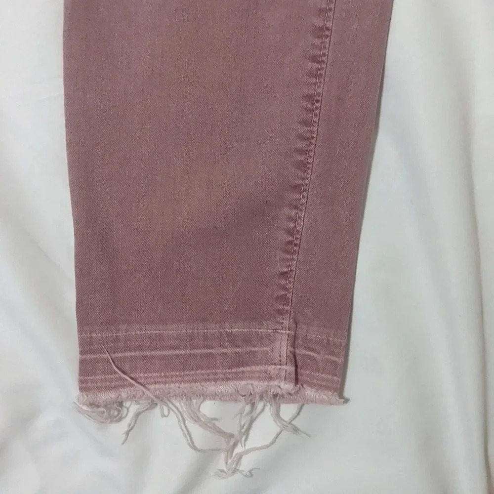 LOFT Modern Skinny Jeans, Color Dusty Mauve, Size 28 - Picture 6 of 14